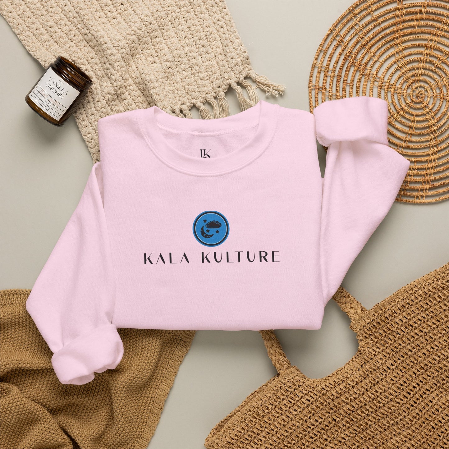 Sky Oversized Sweatshirt — Boundless Serenity Illustration Tee