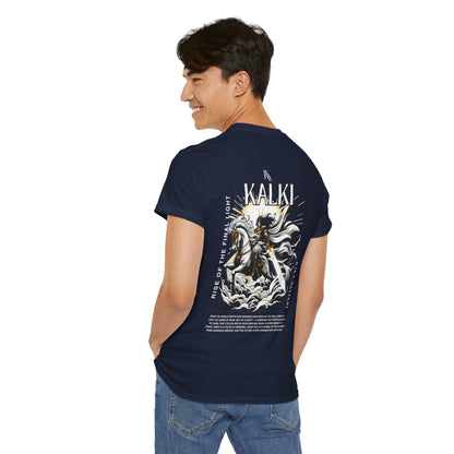 Kalki Oversized T‑Shirt — End of the Dark Age Illustration Tee