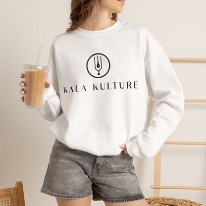 Krishna Graphic Sweatshirt — Divine Melody Illustration Tee