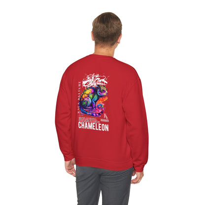Chameleon Oversized Sweatshirt — Adapt. Evolve. Transform.