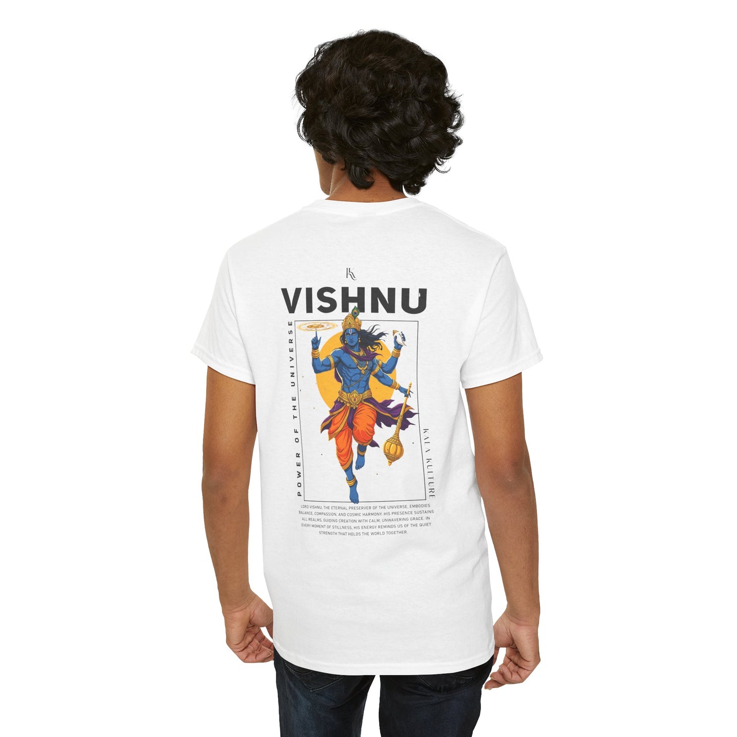 Vishnu Graphic T‑Shirt — Eternal Balance Illustration Tee