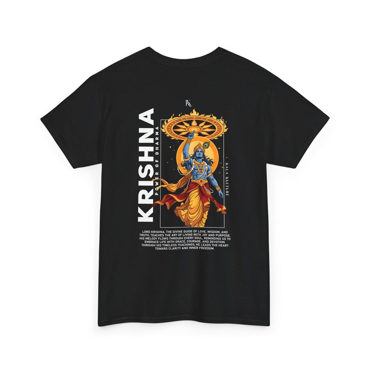 Krishna Graphic T‑Shirt — Divine Melody Illustration Tee