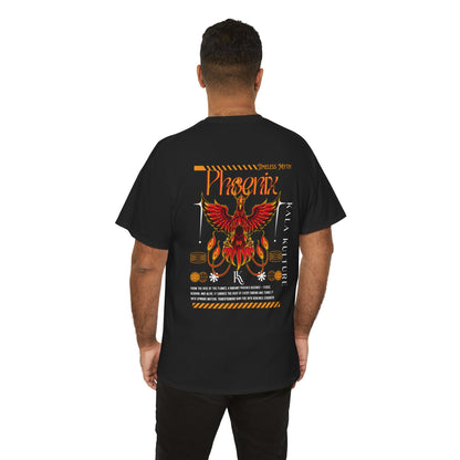 Phoenix Reborn Oversized T‑Shirt — Rise Through the Ashes