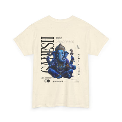 Ganesha Graphic T‑Shirt — Cosmic Wisdom Illustration Tee V3
