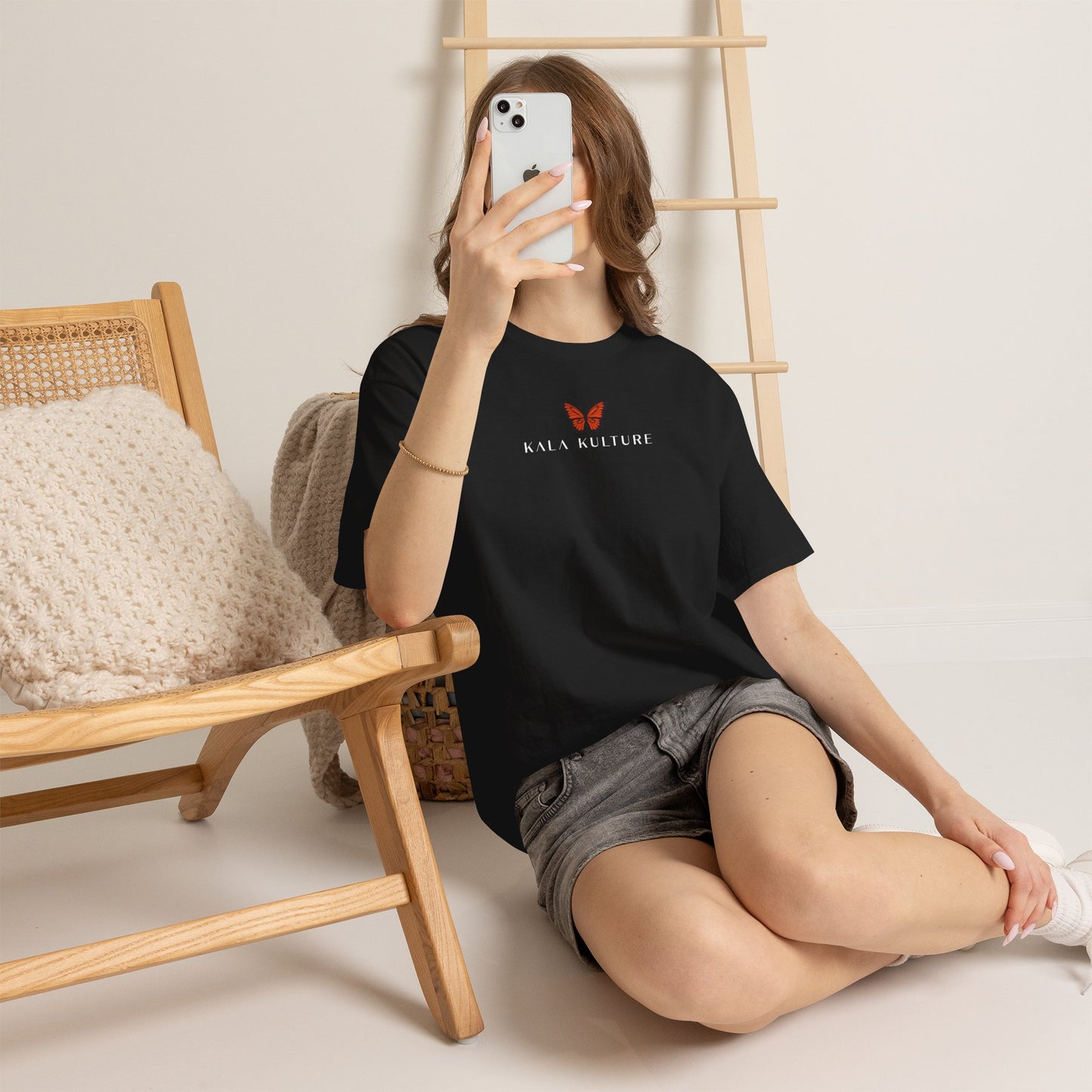 Butterfly Effect Oversized T‑Shirt — Change Begins With a Single Move