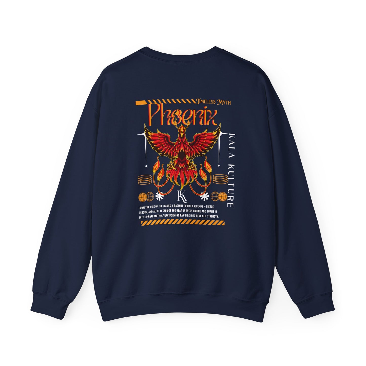 Phoenix Reborn Oversized Sweatshirt — Rise Through the Ashes
