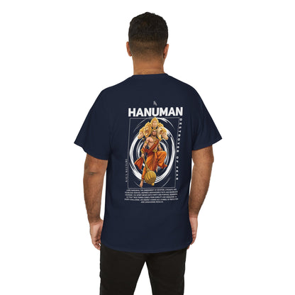 Hanuman Oversized T‑Shirt — Courage & Bhakti Illustration Tee