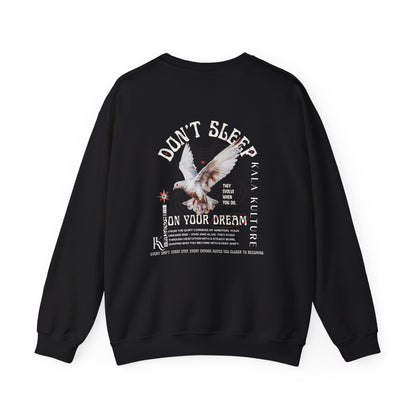 Don’t Sleep on Your Dreams Oversized Sweatshirt — Dream. Shift. Become.