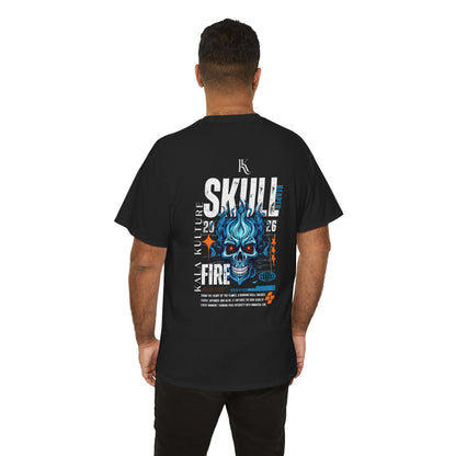 Skull Fire Oversized T‑Shirt — Flame‑Forged Identity