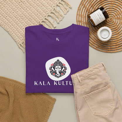 Ganesha Graphic T‑Shirt — Cosmic Wisdom Illustration Tee V3