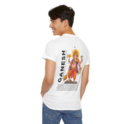 Ganesha Graphic T‑Shirt — Cosmic Wisdom Illustration Tee