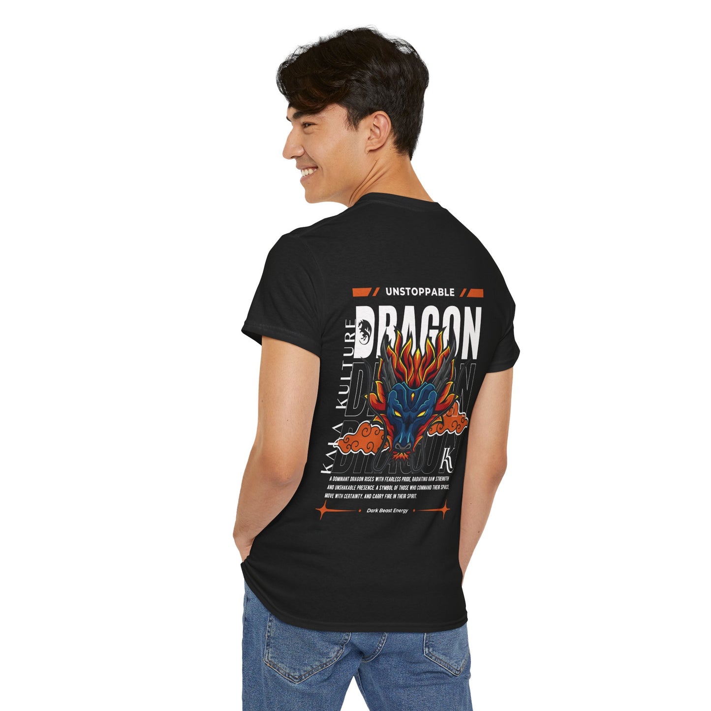 Dragon Oversized T‑Shirt — Strength in Stillness