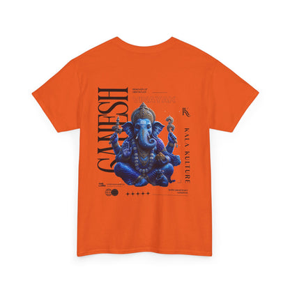 Ganesha Graphic T‑Shirt — Cosmic Wisdom Illustration Tee V3