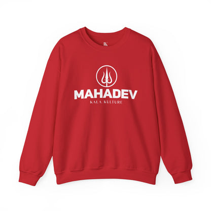 Mahadev Graphic Sweatshirt — Shiva Trident Illustration Tee