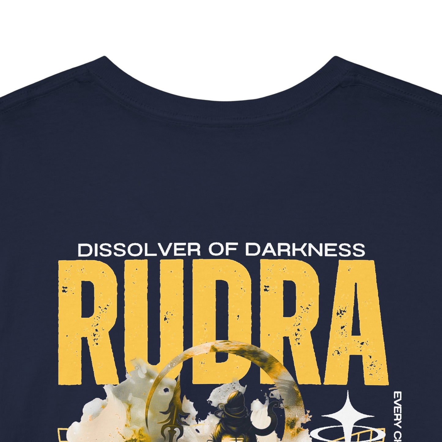 Rudra Graphic T‑Shirt — Storm‑Born Destroyer Illustration Tee