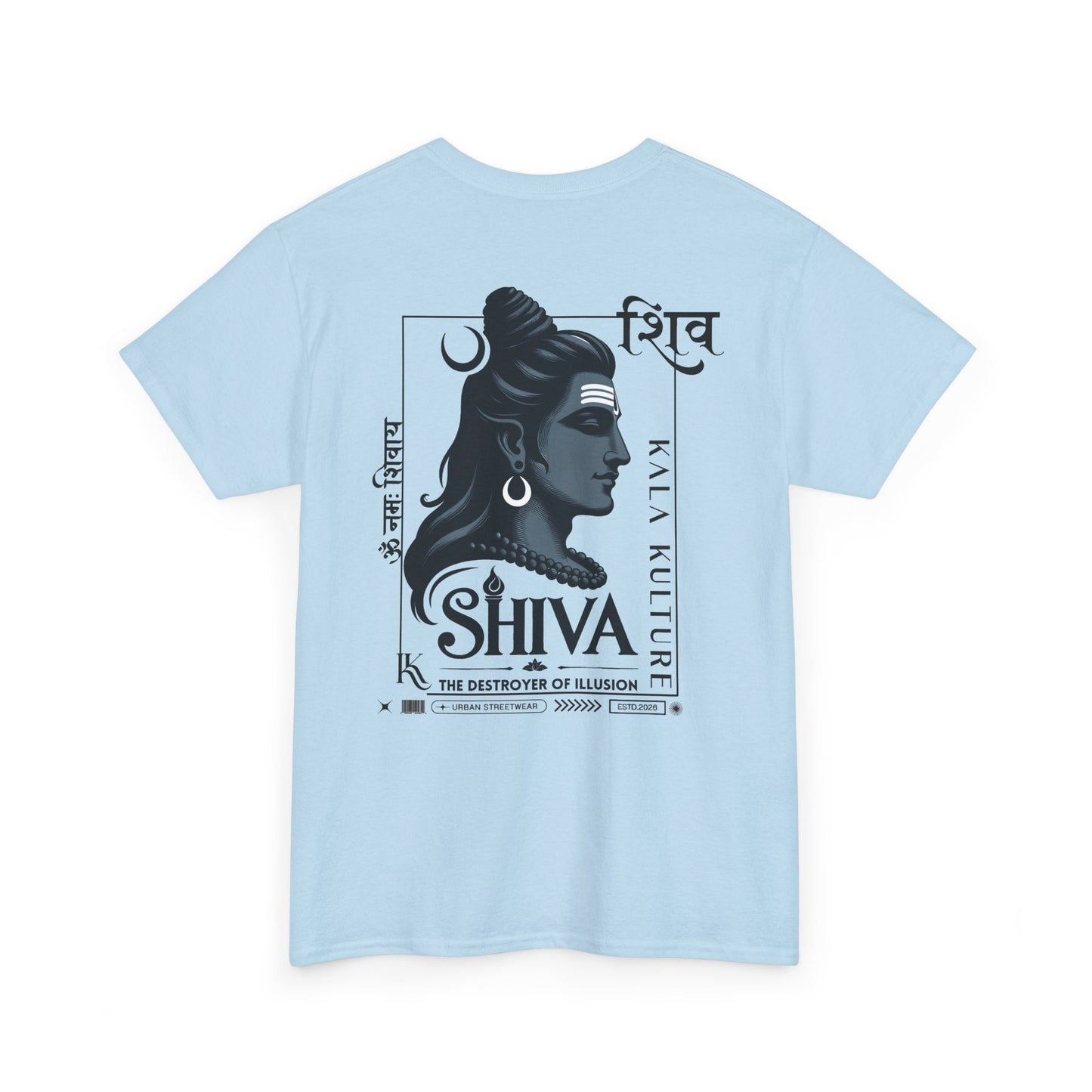 Shiva Graphic T‑Shirt — Eternal Calm Illustration Tee