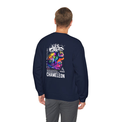 Chameleon Oversized Sweatshirt — Adapt. Evolve. Transform.
