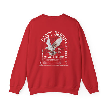 Don’t Sleep on Your Dreams Oversized Sweatshirt — Dream. Shift. Become.