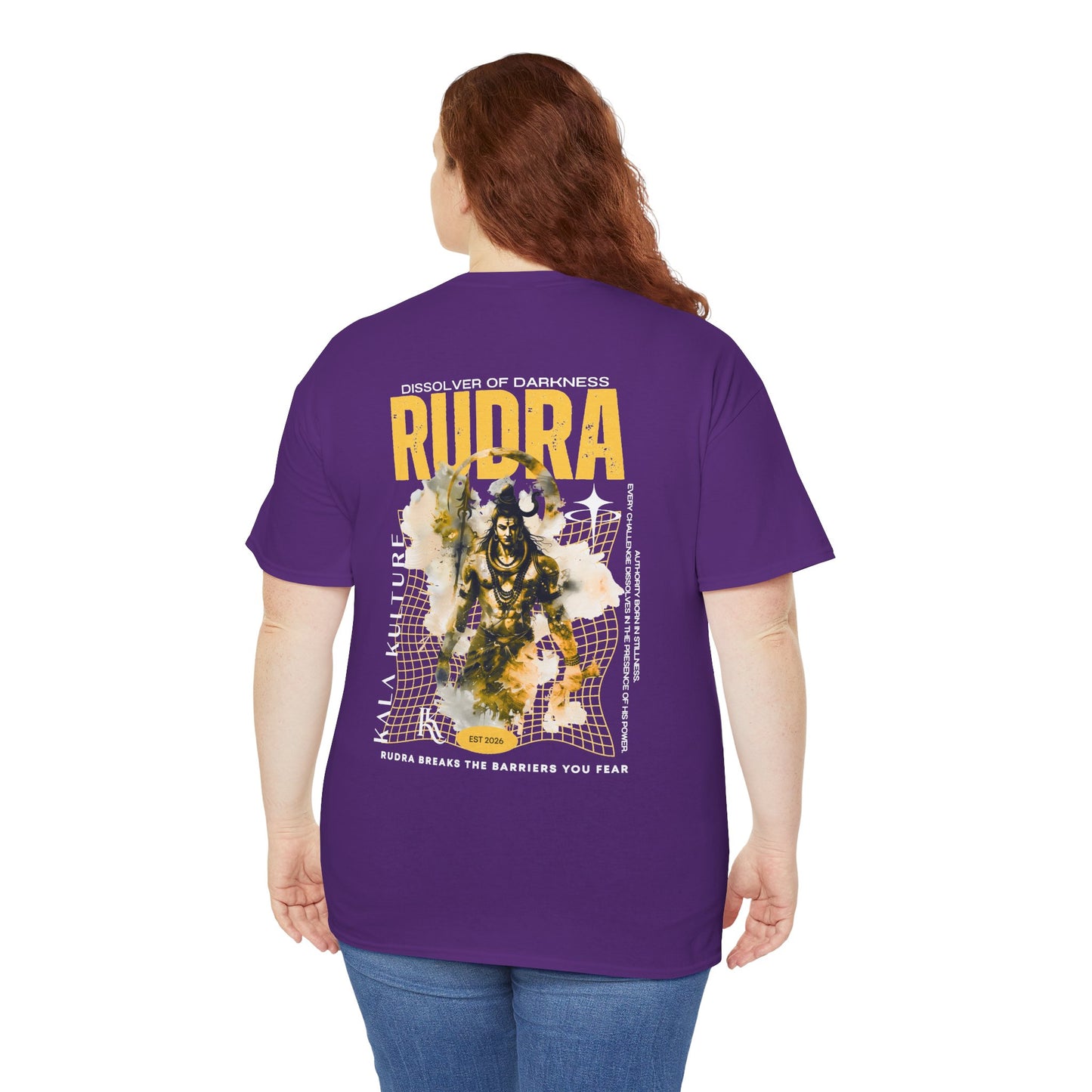 Rudra Graphic T‑Shirt — Storm‑Born Destroyer Illustration Tee