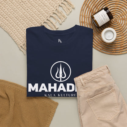 Mahadev Graphic T‑Shirt — Shiva Trident Illustration Tee
