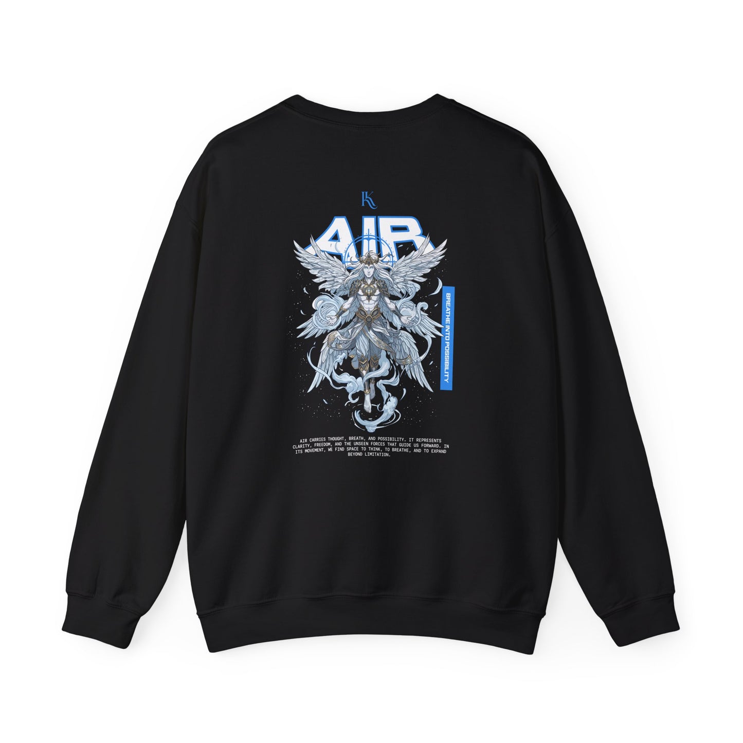 Air Oversized Sweatshirt — Flow & Freedom Illustration Tee