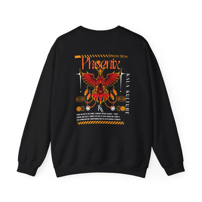 Phoenix Reborn Oversized Sweatshirt — Rise Through the Ashes