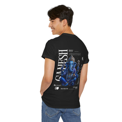 Ganesha Graphic T‑Shirt — Cosmic Wisdom Illustration Tee V3
