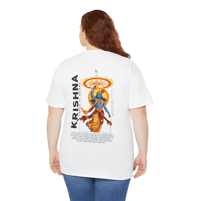 Krishna Graphic T‑Shirt — Divine Melody Illustration Tee