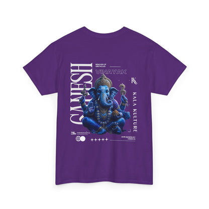 Ganesha Graphic T‑Shirt — Cosmic Wisdom Illustration Tee V3
