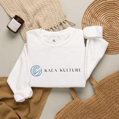 Water Oversized Sweatshirt — Calm & Clarity Illustration Tee