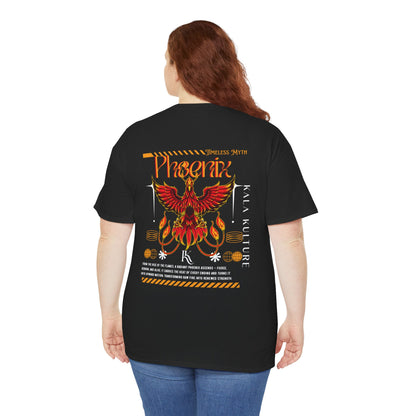 Phoenix Reborn Oversized T‑Shirt — Rise Through the Ashes