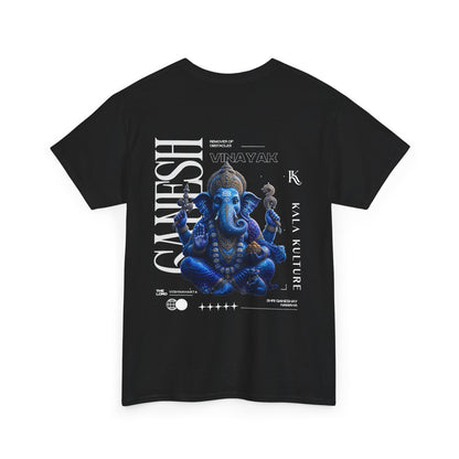 Ganesha Graphic T‑Shirt — Cosmic Wisdom Illustration Tee V3