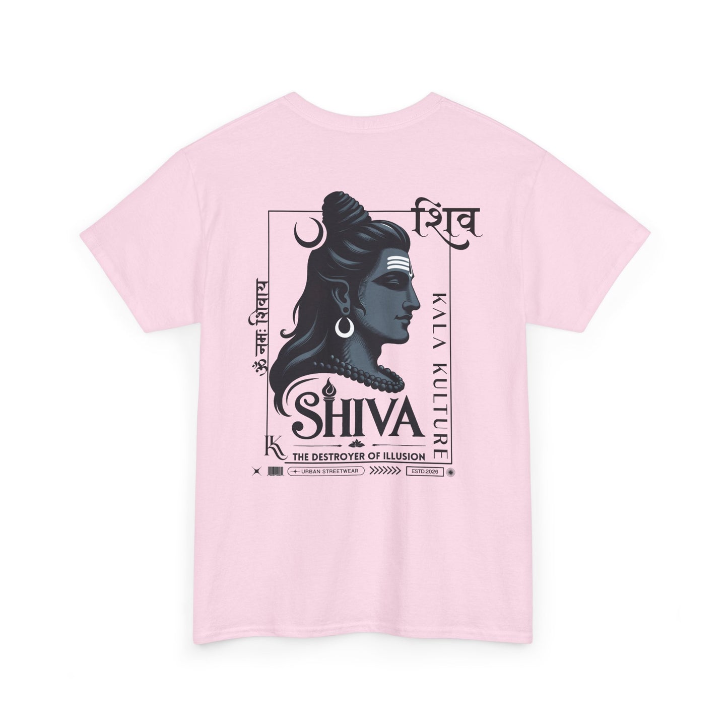 Shiva Graphic T‑Shirt — Eternal Calm Illustration Tee