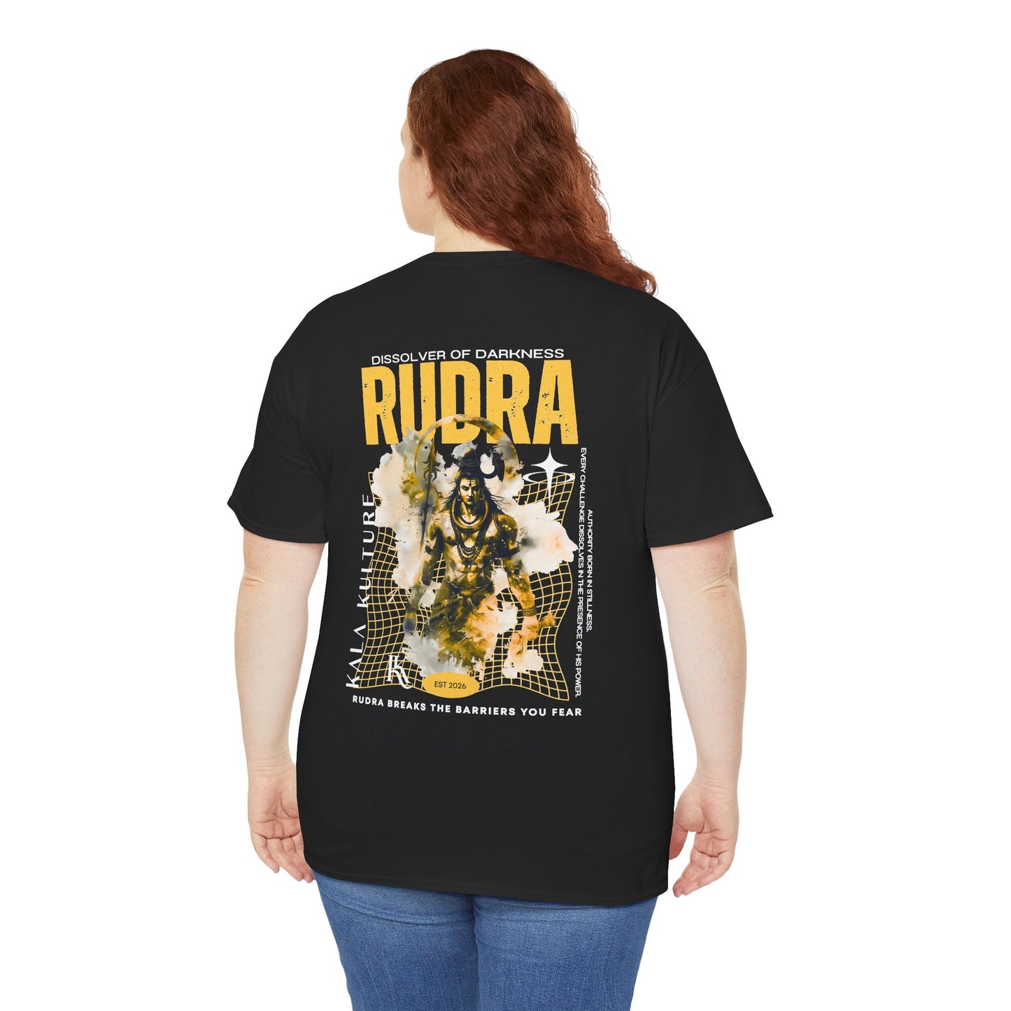 Rudra Graphic T‑Shirt — Storm‑Born Destroyer Illustration Tee