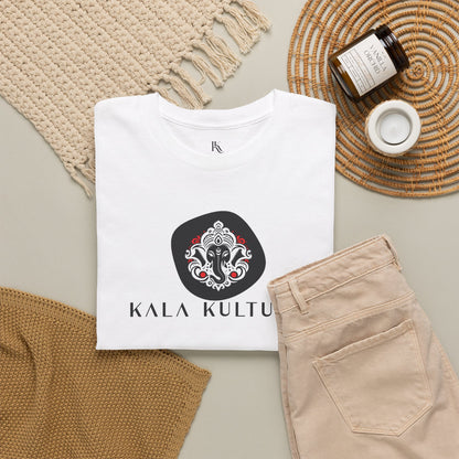 Ganesha Graphic T‑Shirt — Cosmic Wisdom Illustration Tee V3