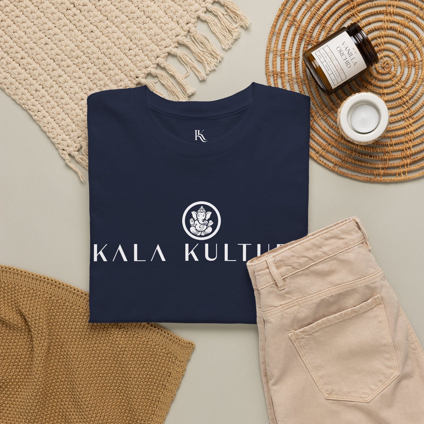 Ganesha Graphic T‑Shirt — Cosmic Wisdom Illustration Tee