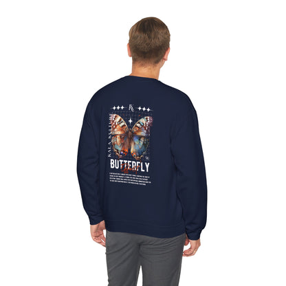 Butterfly Effect Oversized Sweatshirt — Change Begins With a Single Move