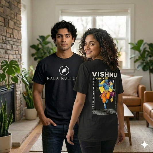 Vishnu Graphic T‑Shirt — Eternal Balance Illustration Tee
