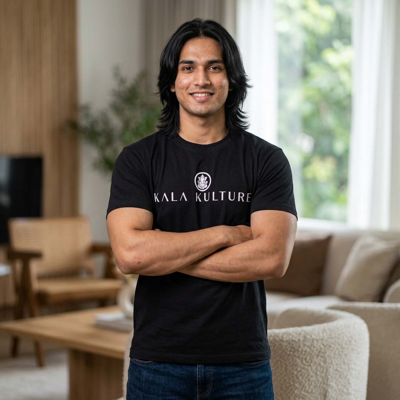 Ganesha Graphic T‑Shirt — Cosmic Wisdom Illustration Tee