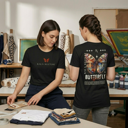 Butterfly Effect Oversized T‑Shirt — Change Begins With a Single Move