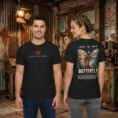 Butterfly Effect Oversized T‑Shirt — Change Begins With a Single Move