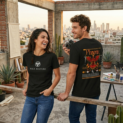 Phoenix Reborn Oversized T‑Shirt — Rise Through the Ashes