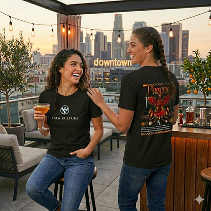 Phoenix Reborn Oversized T‑Shirt — Rise Through the Ashes