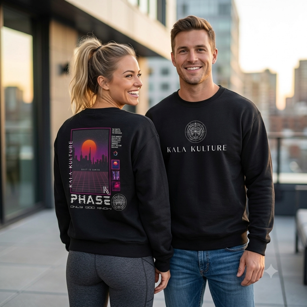 Phase — Only God Knows Oversized Sweatshirt