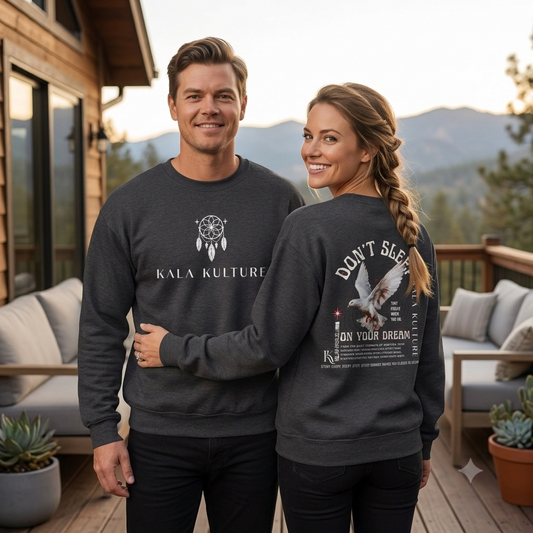 Don’t Sleep on Your Dreams Oversized Sweatshirt — Dream. Shift. Become.