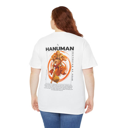 Hanuman Oversized T‑Shirt — Courage & Bhakti Illustration Tee