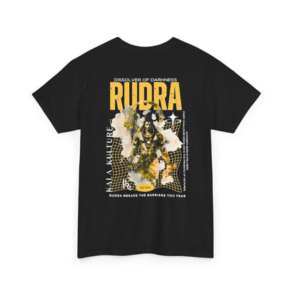 Rudra Graphic T‑Shirt — Storm‑Born Destroyer Illustration Tee