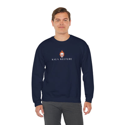 Skull Fire Oversized Sweatshirt — Flame‑Forged Identity