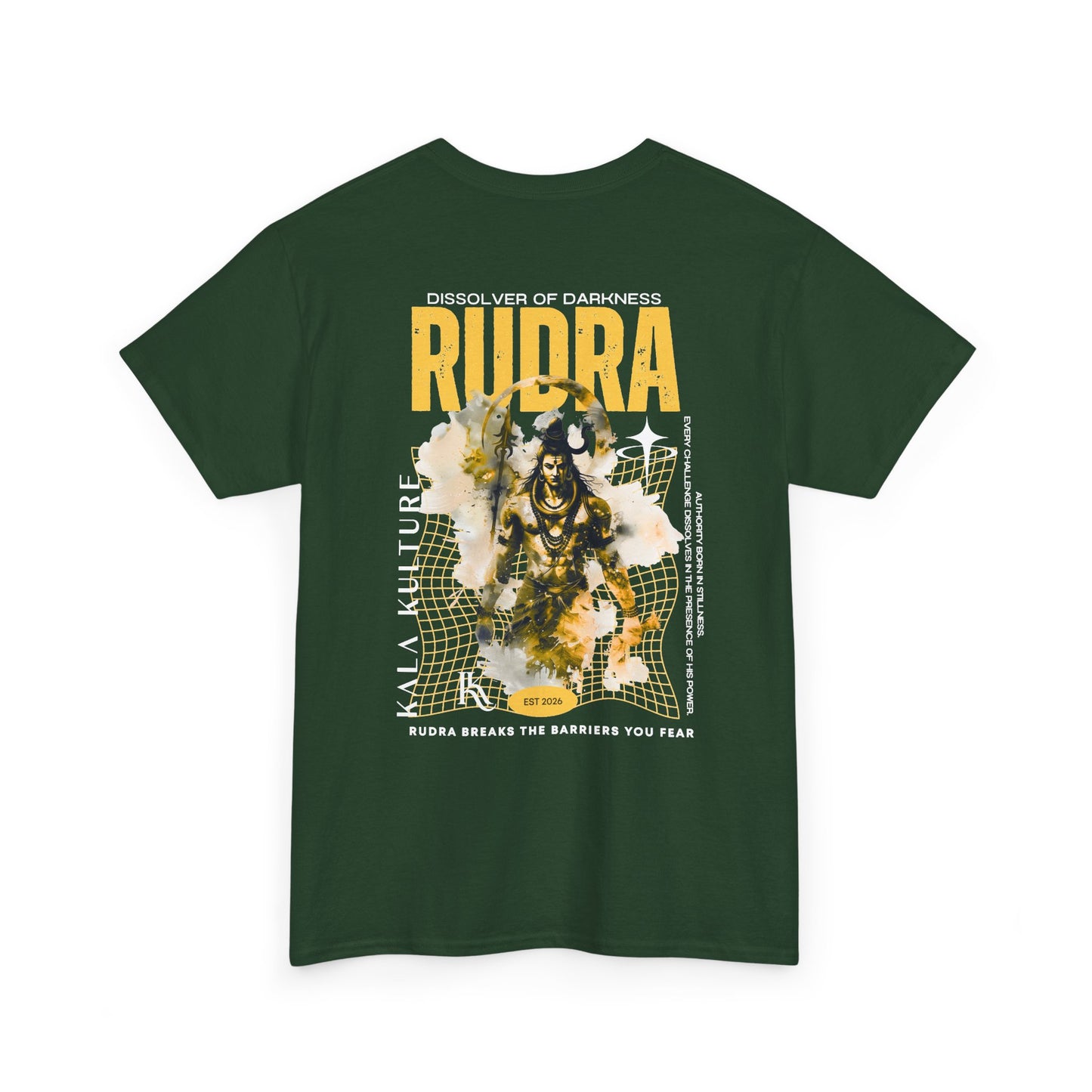 Rudra Graphic T‑Shirt — Storm‑Born Destroyer Illustration Tee