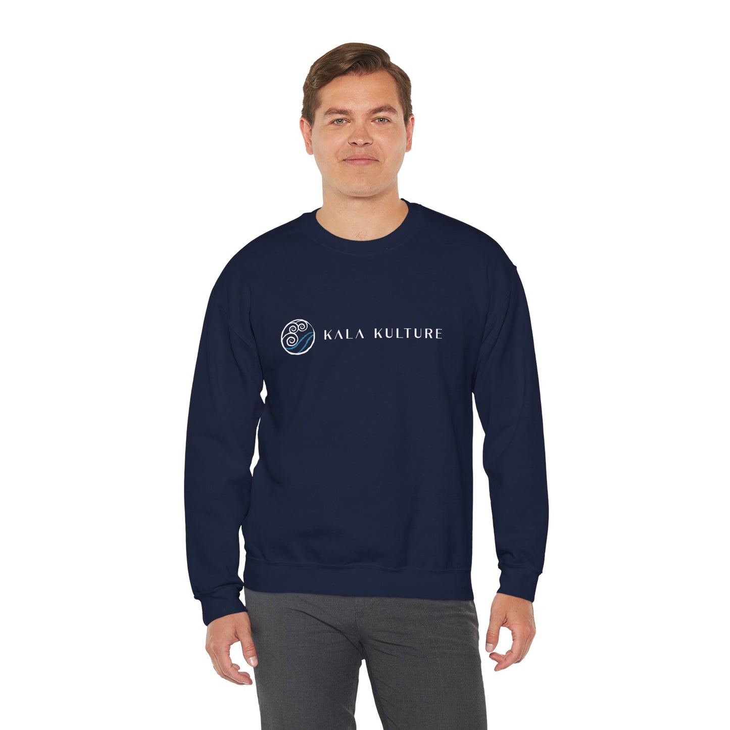 Water Oversized Sweatshirt — Calm & Clarity Illustration Tee